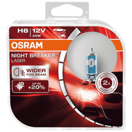 OSRAM NightBreaker Laser H8 DuoBox